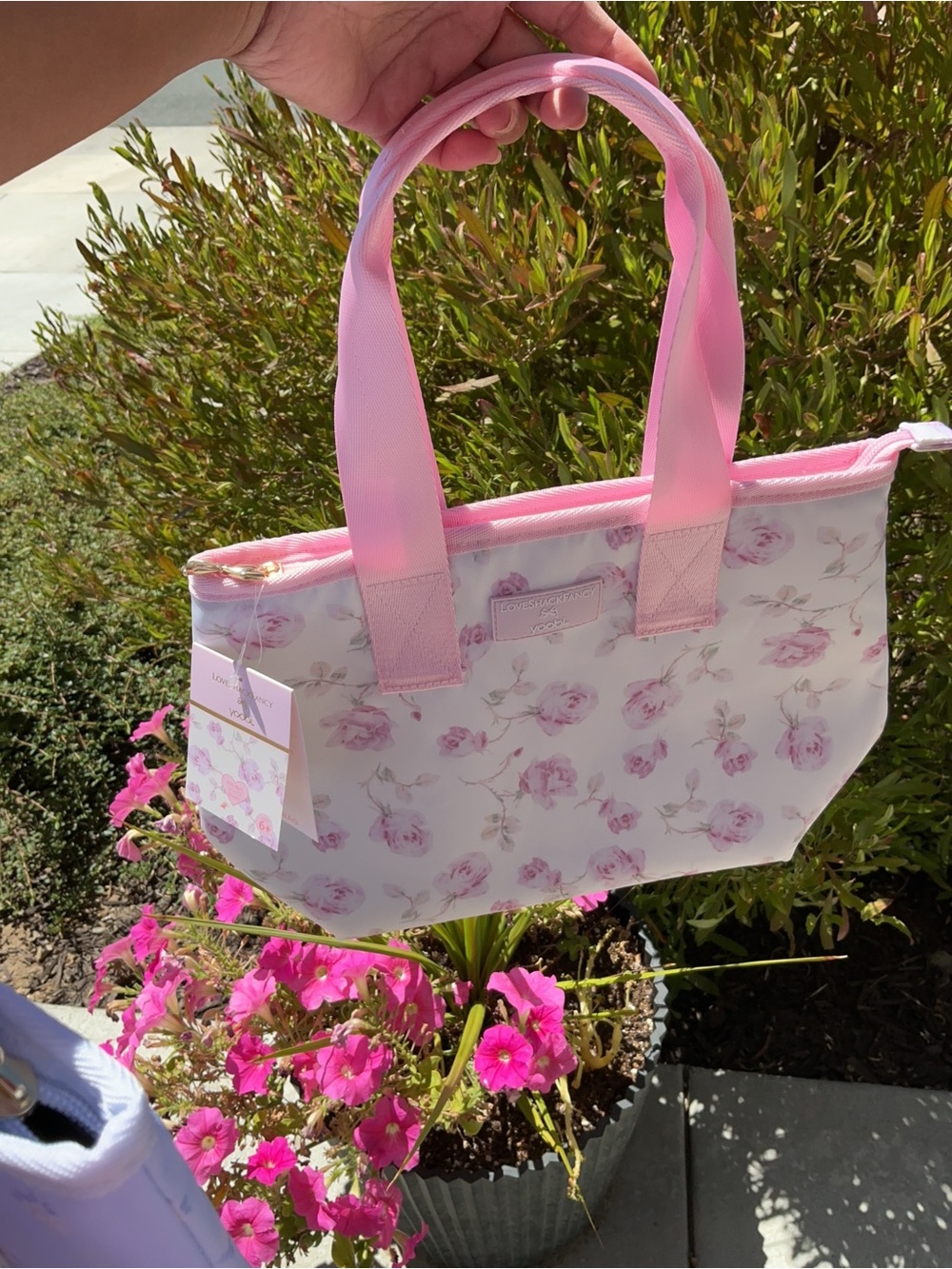 LoveShack Fancy x Target Lunch Tote - Rose Print